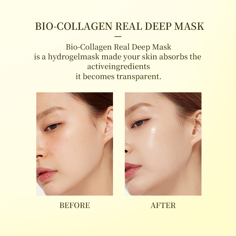 Bio-Collagen Deep Hydrating Face Mask — Plump, Glow & Firm