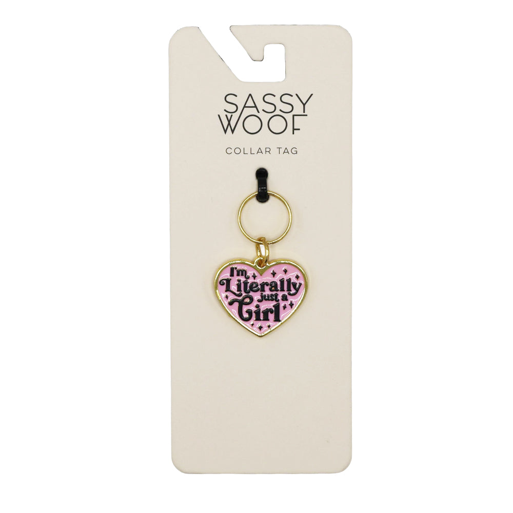 Collar Tag - Just a Girl