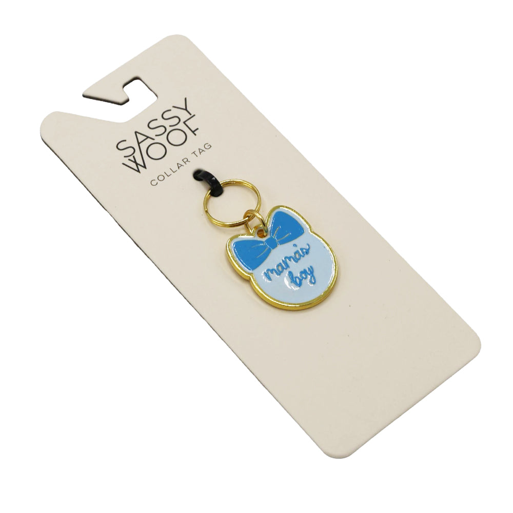 Collar Tag - Mama's Boy