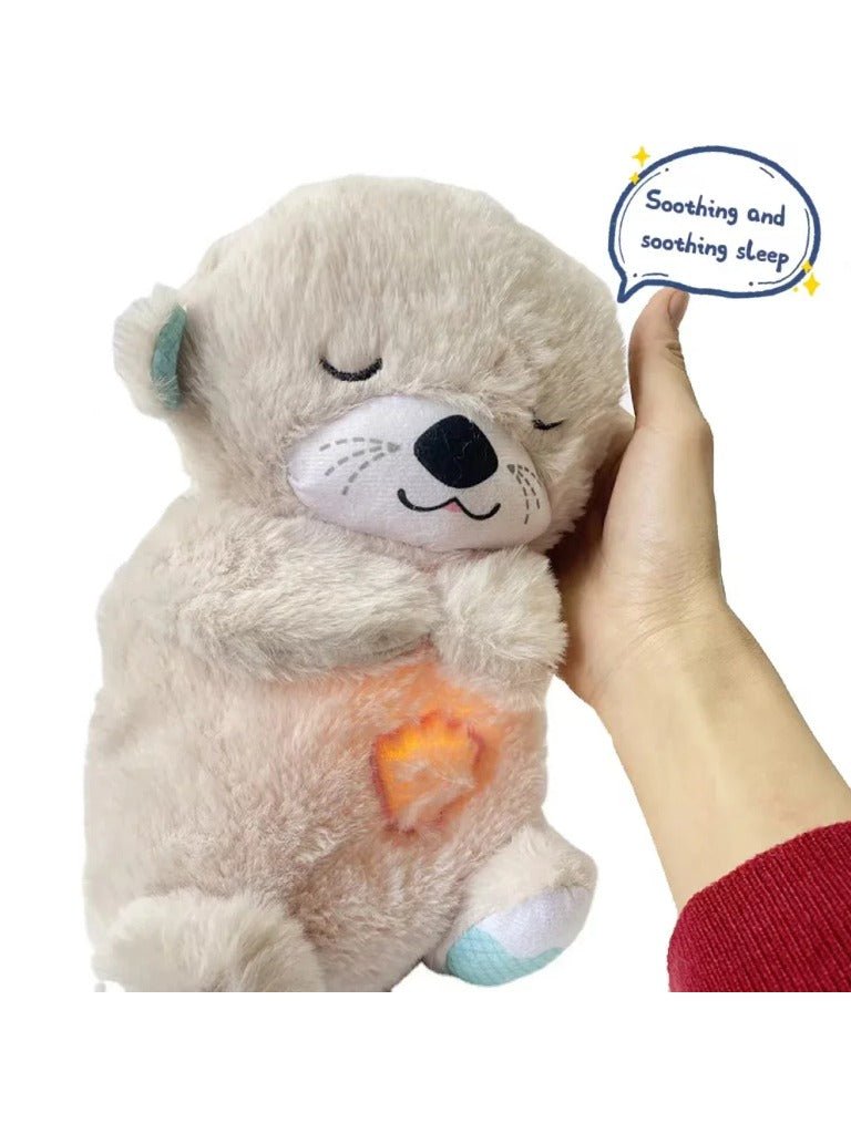Breathing Bear Soothing Baby Plush — Calming Sleep Aid with Lights & Motion