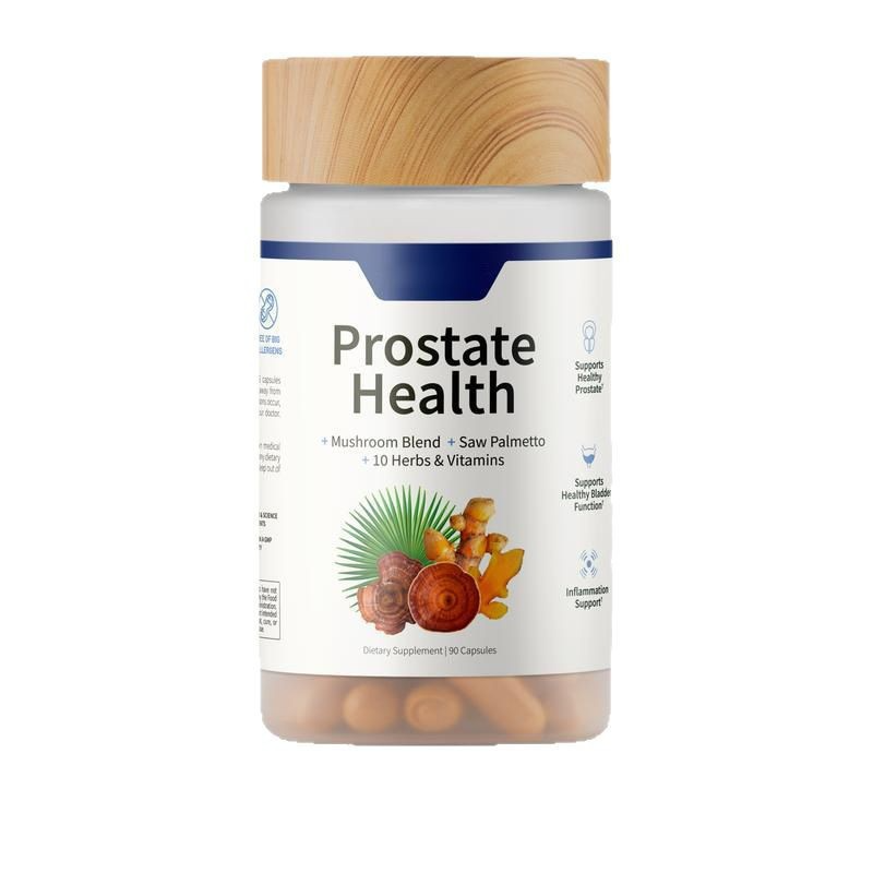 Nitric Oxide & Saw Palmetto Supplement Set — Energy, Stamina & Prostate Support