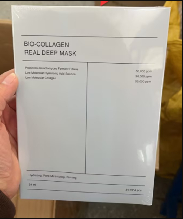 Bio-Collagen Deep Hydrating Face Mask — Plump, Glow & Firm